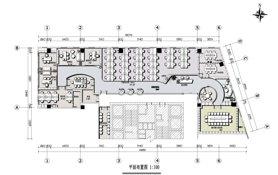 办公家具布置